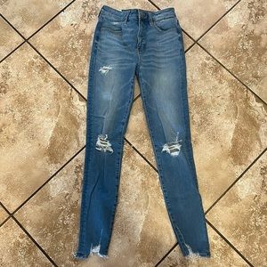 American eagle super hi rise dream jean jegging